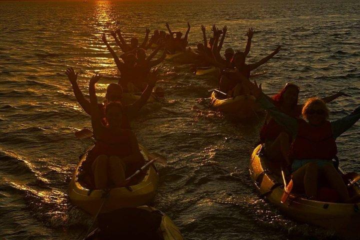 ラゴスのポンタ・ダ・ピエダーデ洞窟カヤックツアー+シュノーケリング