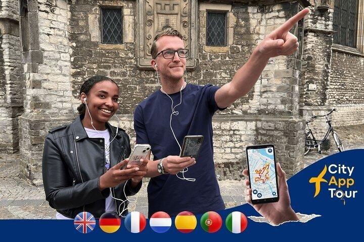 Ghent City Walk with Audio Guide in 7 Languages on your Phone