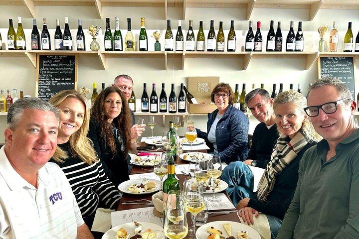 Franska vin och ost med en Michelin-sommelier