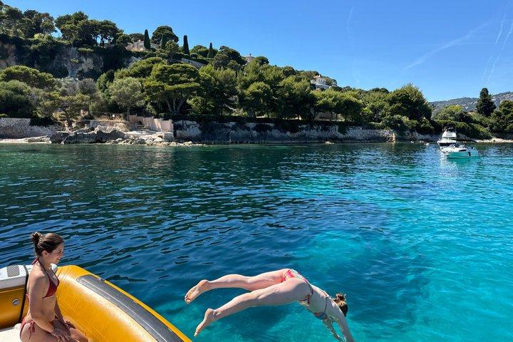 Cagnes: Snorkeling & Natação Scenic Parada para Cap d' Antibes