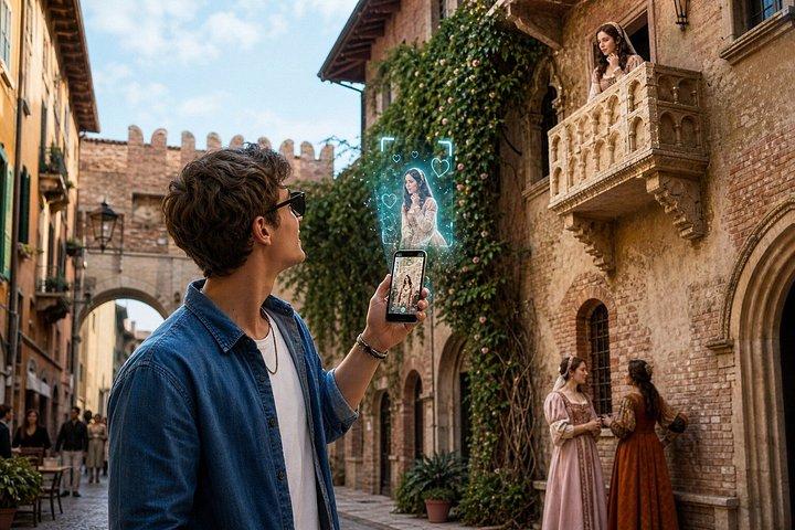 Romeo and Juliet Verona GPS App Walking Tour Mobile Game