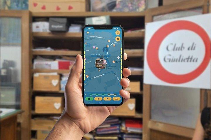 ロミオとジュリエットヴェローナGPSアプリウォーキングツアーモバイルゲーム