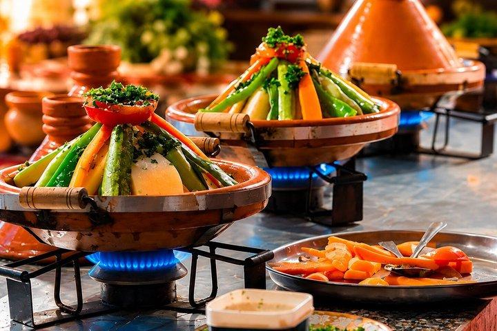 Marrakesch Hausmannskostkurs mit traditionellem Frühstück und Mittagessen