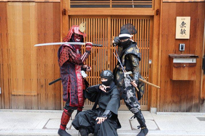 1 Stunde Samurai Ninja Show in Gion Kyoto