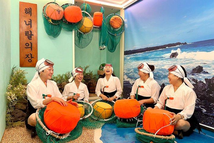 【済州】伝統海女文化体験になる