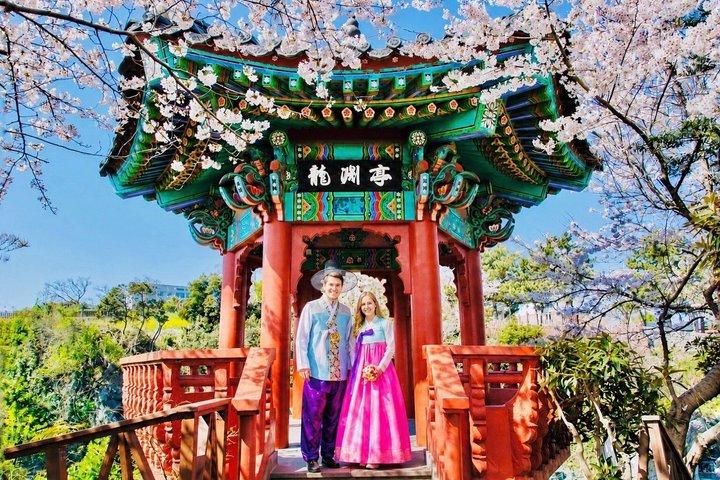 [Jeju] Jeju K-Drama Hanbok Sesión de fotos y visita guiada privada