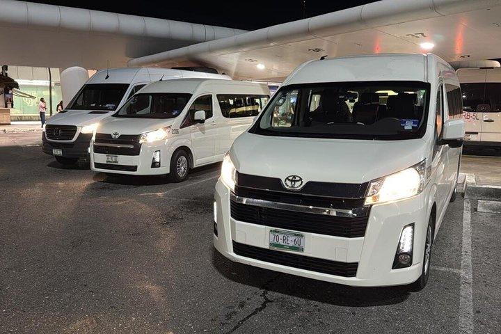 Transfert privé de l'aéroport de Cancún à Cancún, plage, Tulum