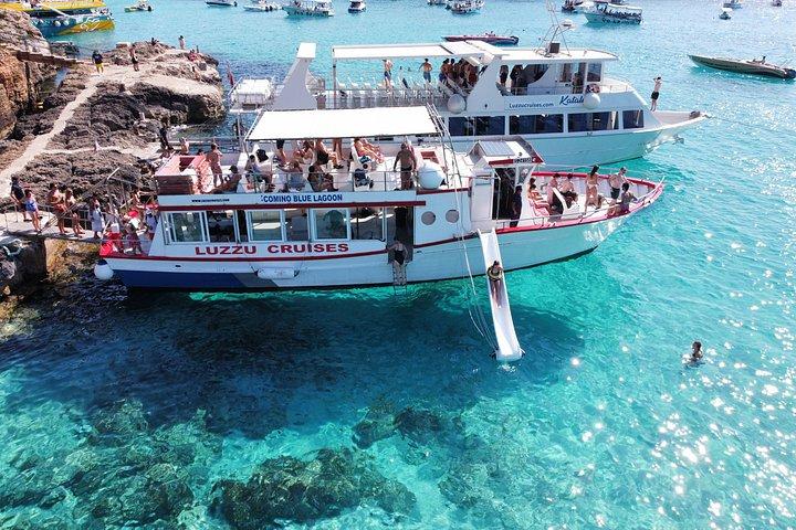 スリーマから：コミノブルーラグーン、クリスタルラグーン＆海の洞窟