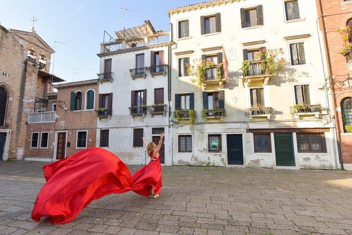 Venice Flying Dress Fotoshooting