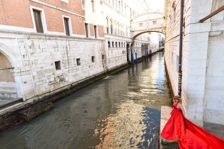 Venice Flying Dress Fotoshooting
