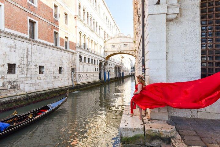 Venice Flying Dress Fotoshooting
