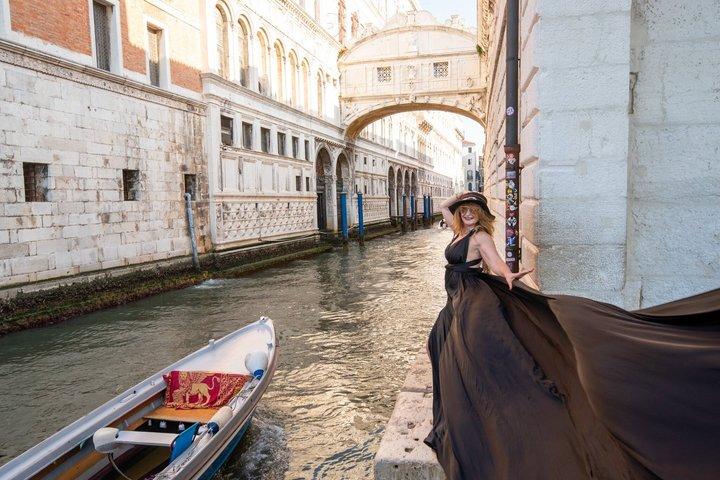 Venice Flying Dress Fotoshooting