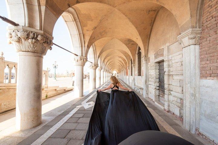 Venice Flying Dress Fotoshooting