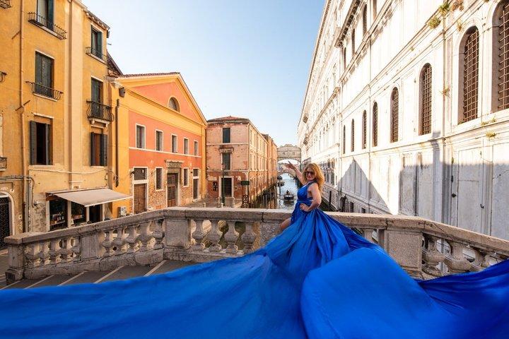 Venice Flying Dress Fotoshooting