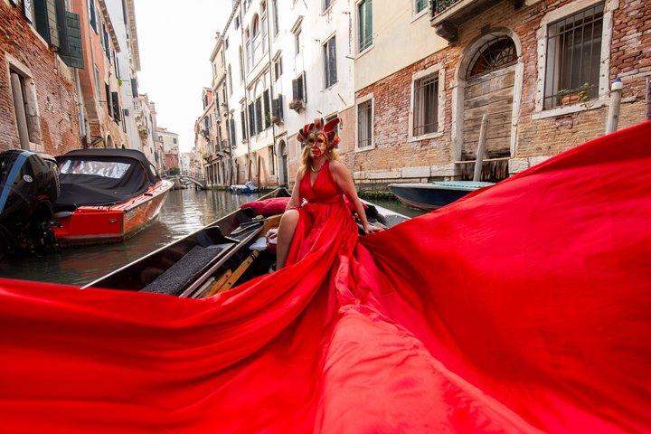 Venice Flying Dress Fotoshooting