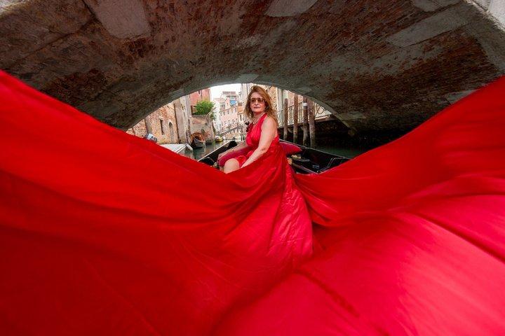 Venice Flying Dress Fotoshooting
