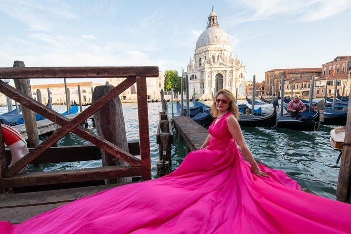 Venice Flying Dress Fotoshooting