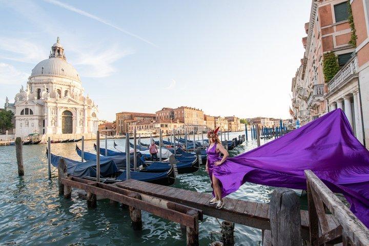 Venice Flying Dress Fotoshooting