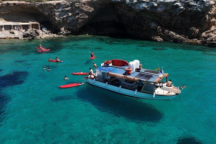Vikar och grottor Excursion med Tapas och Premium Open Bar på Ibiza