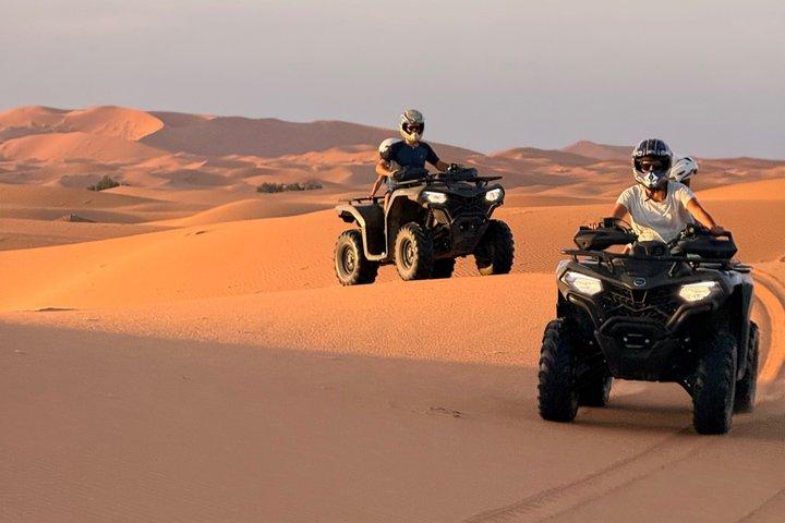 Merzouga dune quad biking & Sandboarding Experience