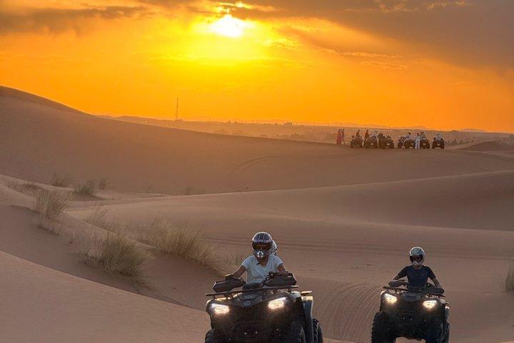 Merzouga dune quad biking & Sandboarding Experience