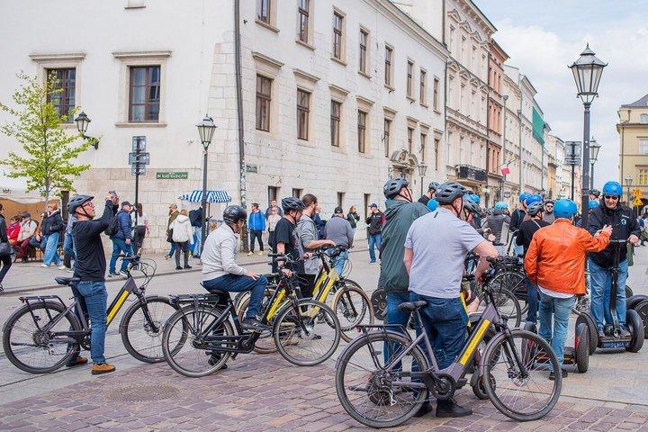 Krakow Kazimierz Jewish Quarter Electric Bike Tour