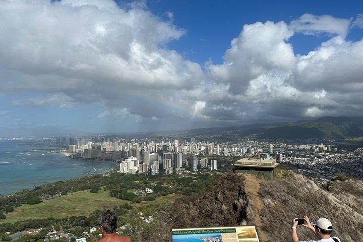 Diamond Head Bike to Hike and Local Lunch