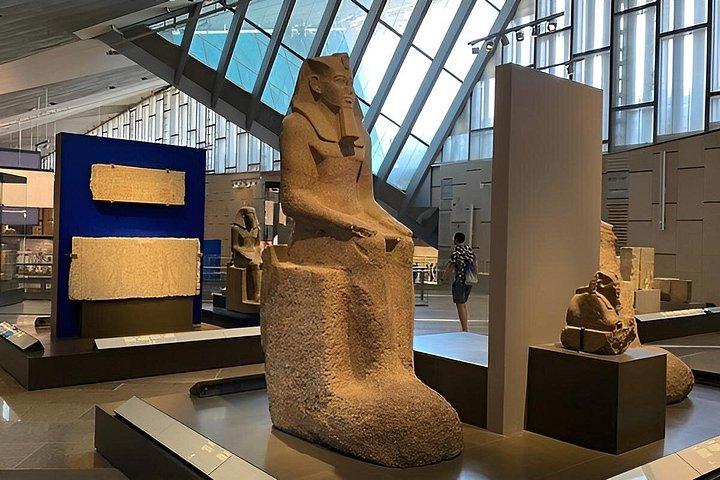 Cairo Flight Tour from Hurghada:Pyramid,Museum,optional ballon