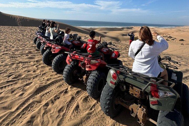 Agadir Quad Biking Adventure in Desert & Beach with Tea Break
