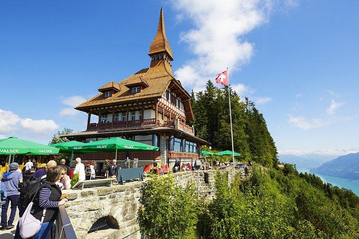 Seværdighed billet : Harder Kulm Funicular billet fra Interlaken