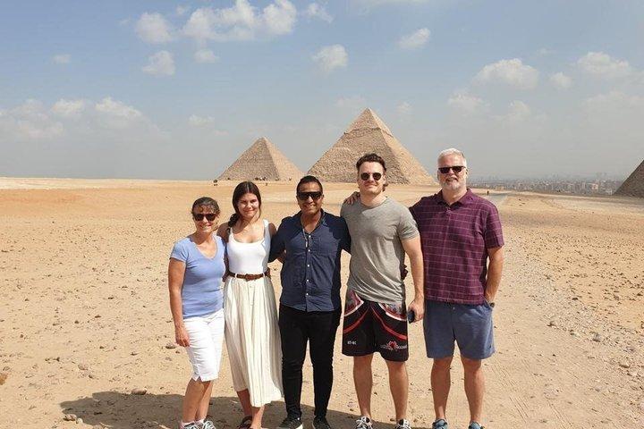 Privata Giza pyramider med lokal lunch (Koshary)