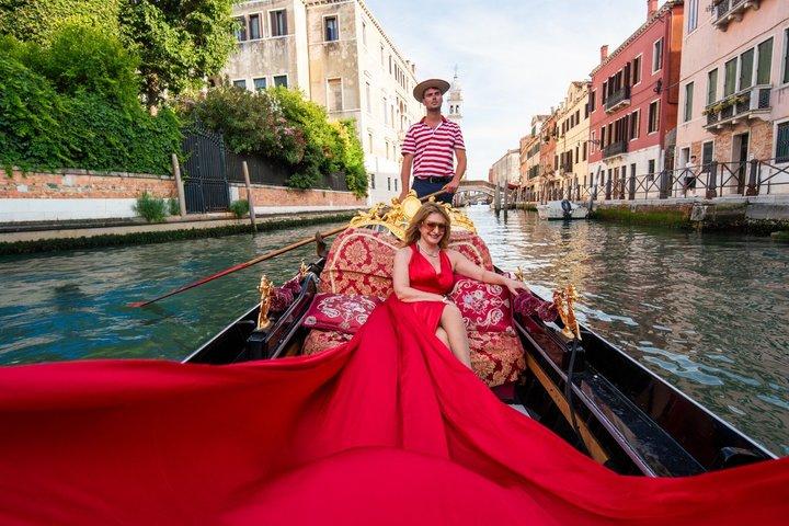 Venice Flying Dress Fotoshooting