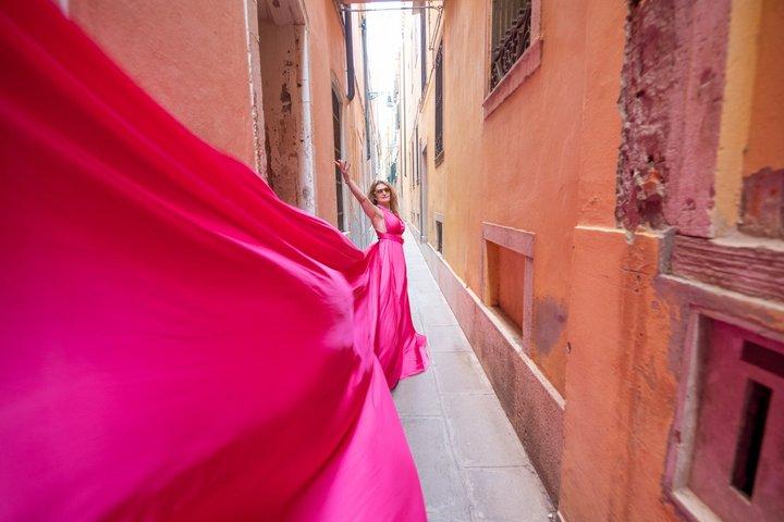 Venice Flying Dress Fotoshooting