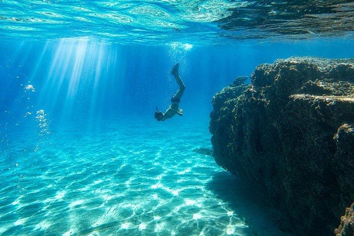 Excursion en kayak et canoë à Leuca et dans les grottes de Ponente