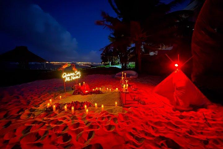 Picnic romantico con vista al mar