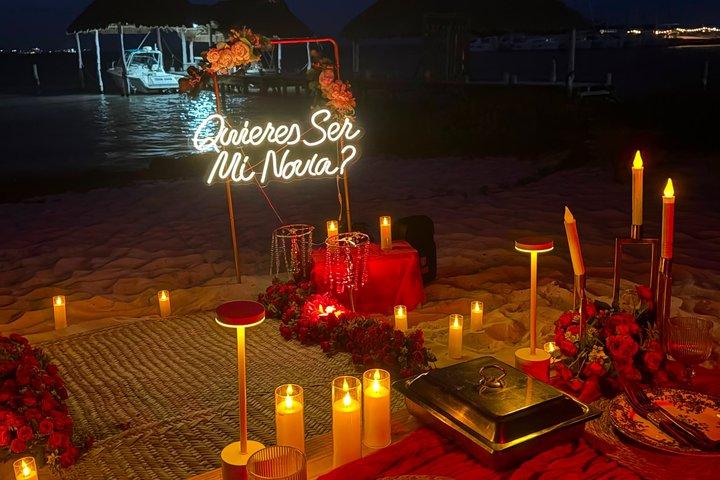 Picnic romantico con vista al mar