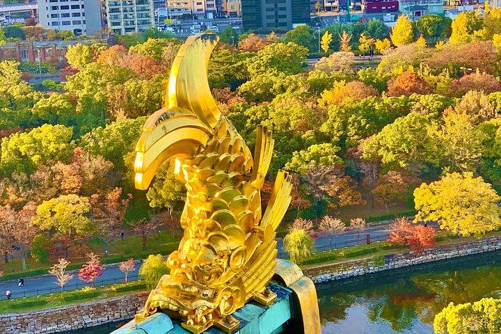 大阪城の寺院と浮世絵を巡る 1 日ウォーキング ツアー