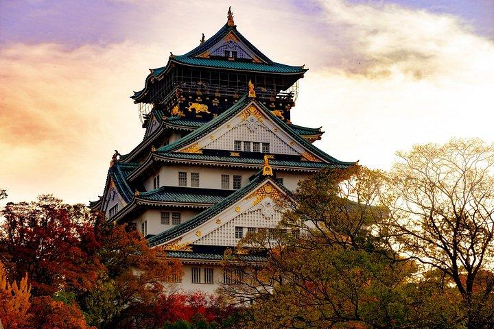 大阪城の寺院と浮世絵を巡る 1 日ウォーキング ツアー