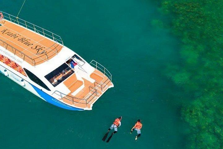クラビのアオナンからスピードボートでピピ一日ツアー