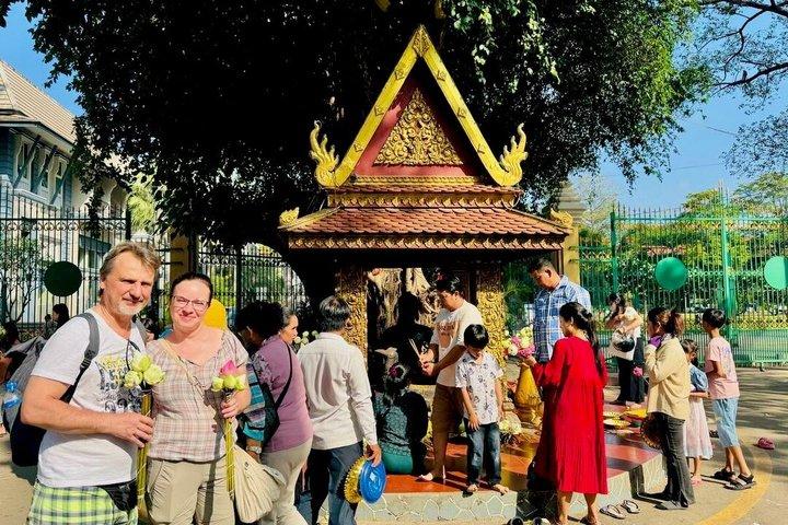 Siem Reap Authentic Monk Blessing and Lotus Farm Experience