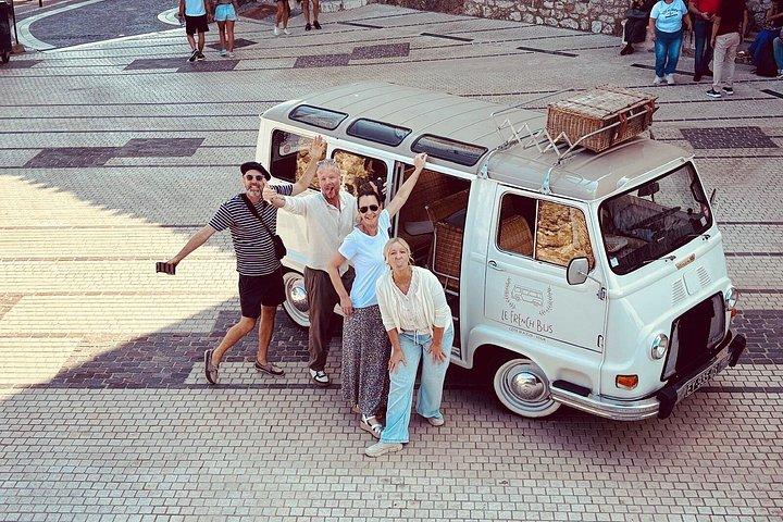 Authentische Tour durch Cannes in einem Vintage-Van