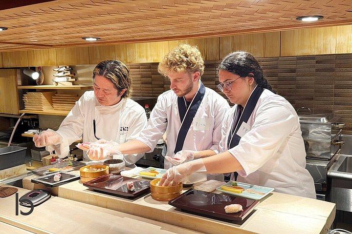 Traditional Sushi Making Class with Dashi in Hiroshima