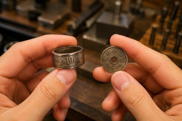 Tokyo Traditional Coin Ring Making in the Heart of Asakusa