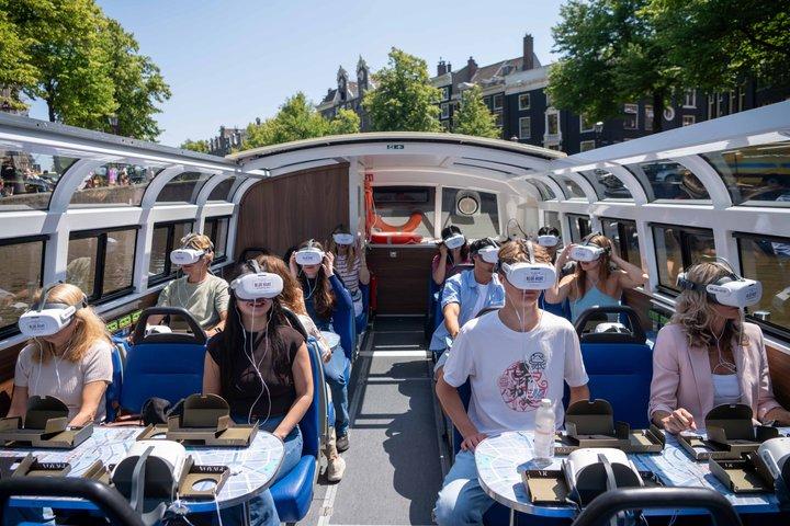Amsterdam 75 Minute Canal Cruise with VR Golden Age Experience
