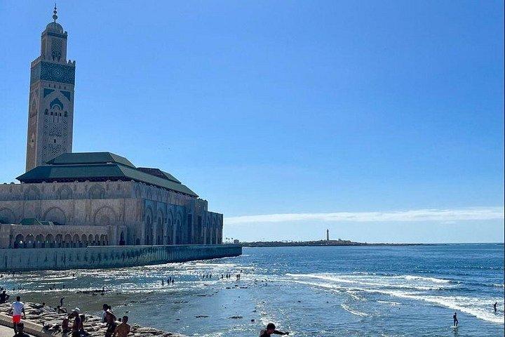 マラケシュからカサブランカへの日帰り旅行とハサン2世モスク訪問