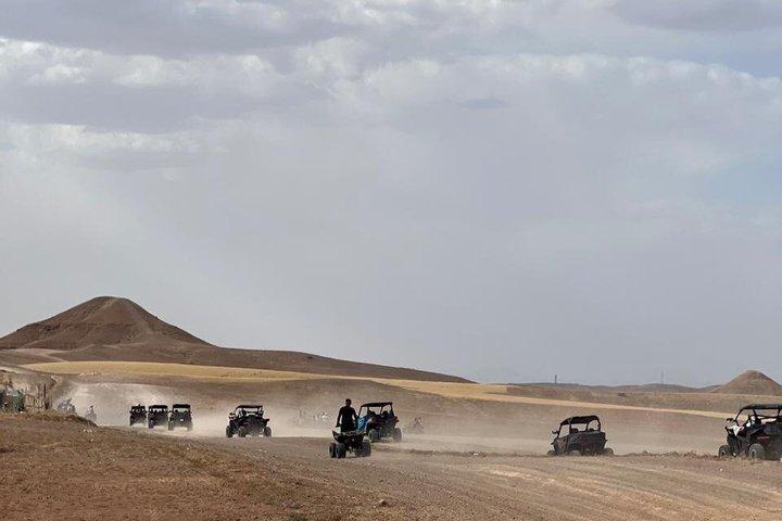 Marrakech: Agafay Desert Buggy Ride, Camel Trek & Lunch