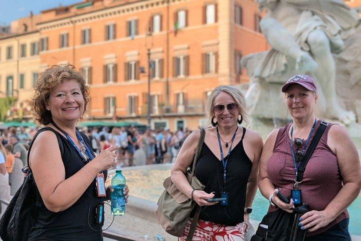 Rome at the Sunset: Navona, Trevi Fountain, Pantheon & more