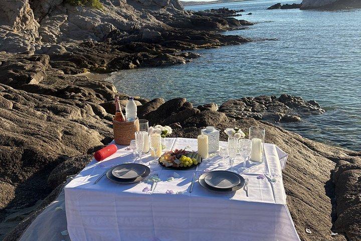 Sunset Picnic Experience in Mykonos with Wine and Views
