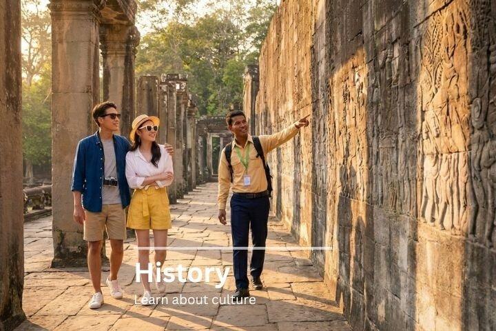 Angkor Wat Sunrise Private Tour with Monk Blessing
