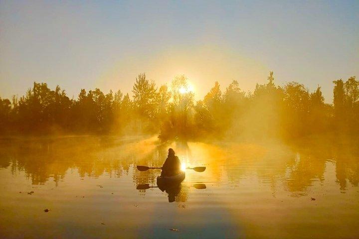 Kayak in Xochimilco:A journey through time to connect with nature